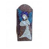 Mosaic Glass Angel Panel