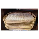 12 Bamboo Serving Trays