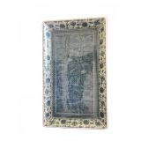 Andrea by Sadek Blue Rectangular Tray Japan