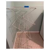 White Metal Folding Drying Rack