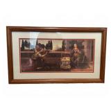 Framed Print of The Annunciation After DaVinc