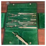 Vintage Drafting Compass Set in Case