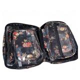 Vera Bradley Floral Travel Cosmetic Case