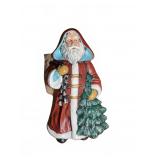 Hand-Painted Father Christmas Figurine