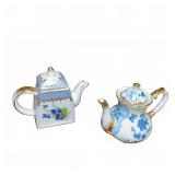 Miniature Porcelain Teapots
