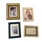 Framed Madonna & Mother Art Prints Set