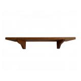 Wall-Mounted Wood Shelf