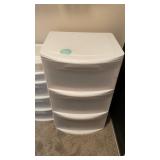 Sterilite 3-Drawer Plastic Storage Unit