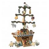 Noahï¿½s Ark Folk Art Christmas Tree Set