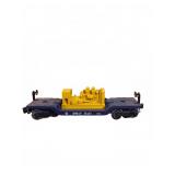B&O 26617 Model Train Flatcar with Load