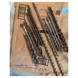 Multi Tool Lot of Auger Drill Bits
