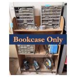 Wood Storage Shelf Unit Excluding Contents