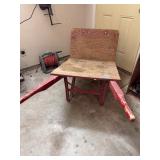 Wood Platform Wheelbarrow