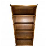 Traditional Five-Shelf Bookcase