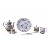 Andrea by Sadek Floral Porcelain Tea Set