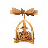 German Wooden Christmas Pyramid Nativity