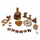 Hand-Carved Olivewood Bethlehem Decor Set