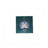 Lenox Blue & White Bell Ornament in Box