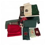 Holiday Tablecloths & Towels Lot