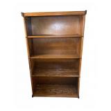 Solid Wood Four-Shelf Bookcase