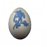Wedgwood Jasperware Blue Egg Trinket Box