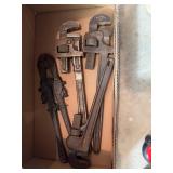 Multiple Pipe Wrenches
