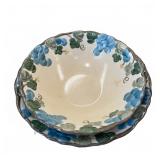 Metlox Poppytrail Sculptured Grape Bowls
