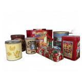 Vintage Cookie & Coffee Tins Collection