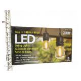Feit Electric LED String Lights, 48 ft