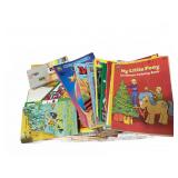 Vintage Children's Activity Books & Games Bin