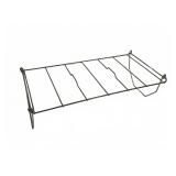 Vintage Chrome Plate Rack Folding Stands