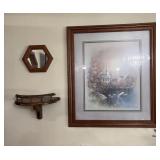 Framed Andres Orpinas Swan Print & Wall Decor