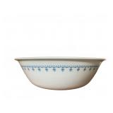 Corelle Blue Snowflake Vegetable 10' Bowl