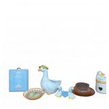 Goose & Duck Ceramic Figurines Group