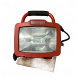 Utilitech Red Halogen Work Light Portable