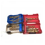 Drill Bit Sets in Plastic Cases