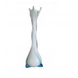 Cristalleria Betti Style Swung Glass Vase