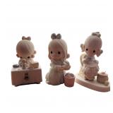 Precious Moments Figurines Cooking & Sewing