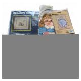 Craft Kit Assortment With Embroidery & Quilt