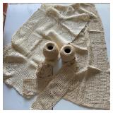 Vintage Crochet Panel God Bless America