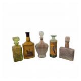 Vintage Decanter & Whiskey Bottle Collection