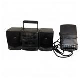 GPX AM/FM Cassette Stereo & Sony Cassette Recorder