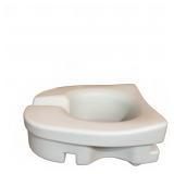 Plastic Raised Toilet Seat Riser
