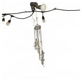 Metal Fish Wind Chime Outdoor Decor