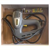 Stanley Electric Staple Gun & Brads