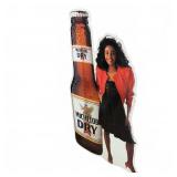 Michelob Dry Metal Standee Advertisement