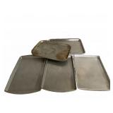 5 Aluminum Rimmed Baking Sheets