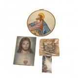 Christian Art Prints & Embroidered Wall Decor