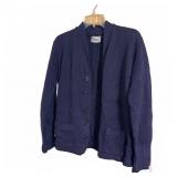 Acarlite Navy Button-Front Cardigan, NY Label