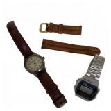Casio F-91W & Timex Expedition Watches